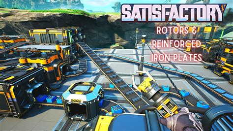 Building A Path To Rotors And Reinforced Iron Plates Satisfactory