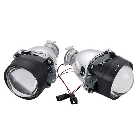 New Hid Bi Xenon Projector Headlights Lens H H H Retrofit Hi