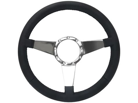 1970 Ford Falcon Steering Wheel Kit Black Leather St3087 Vsw