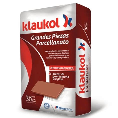 Adhesivo Klaukol Porcellanato 30 Kg