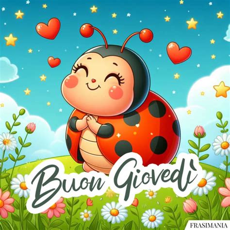 Buon Gioved Buon Giovedi Coccinella