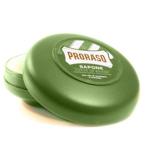 Proraso 3 Er Pack Proraso Green Rasierseife In Rundtopf 75 Ml Tiegel