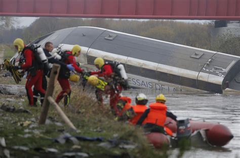 High Speed Tgv Train Derails Near Strasbourg And Plunges Into River