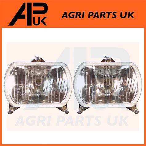 PAIR Headlights Headlamps For Kubota RTV900 STV32 STV36 STV40 Compact