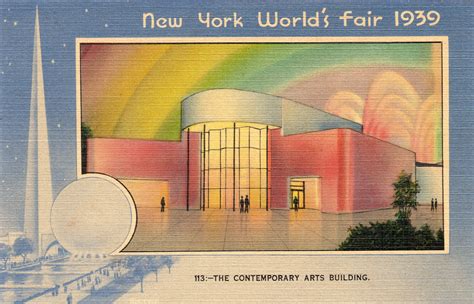 1939 NEW YORK WORLD S FAIR THE CONTEMPORARY ARTS BUILDING Miller Art