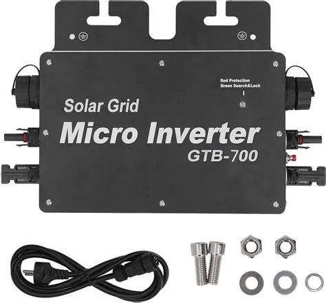 Solarpanel Universal Wechselrichter Gtb 800w Smart Micro