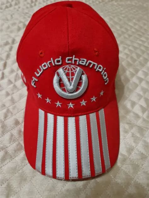 MICHAEL SCHUMACHER FERRARI Cap 7 Times F1 World Champion New Not