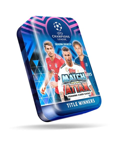 Champions League Uefa Match Attax Mega Puszka Kolekcjonera Prasa