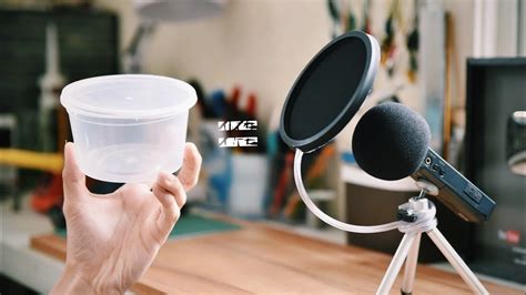 Rappers In Studio Pop Filter
