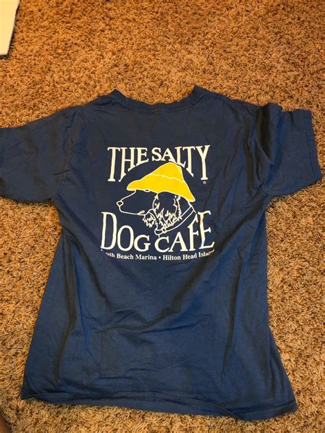 Salty Dog Shirt On Mercari Cafe Shirt Dog Shirt Salty Dog