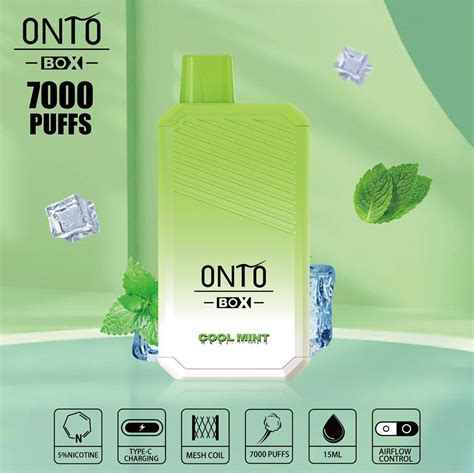 Onto Box 7000 Puffs Disposable Vape Dubai Provapedubai