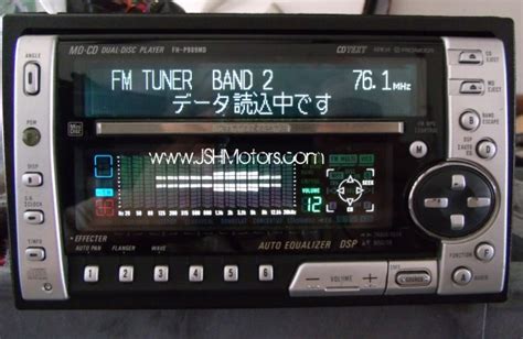 carrozzeria double din cd player