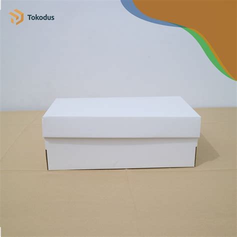 Jual Kardus Box Sepatu 29x16x10 5 Cm Dus Packaging Sepatu Duplex Bisa