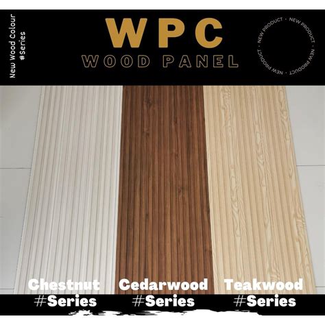 Jual Wall Panel Wpc Wood Kisi Kisi Kayu Outdoor Ukuran M X Cm