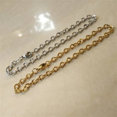 Jual Gelang Tangan Wanita Stainless Steel Pecah Kopi Shopee Indonesia