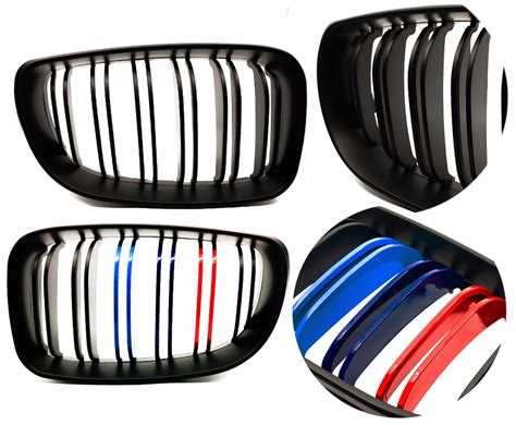 GRILL NERKI BMW E82 COUPE CZARNY MATT M COLOR DUAL 163MBM NERKI W GRIL