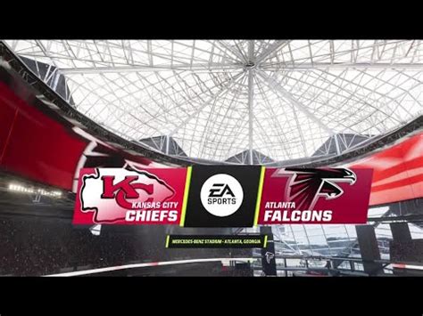 Chiefs Vs Falcons Simulation Madden Rosters Youtube