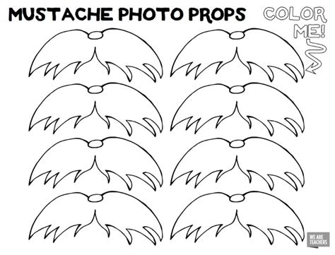 Printable Lorax Mask Template