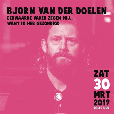 Muzikale Theatervoorstelling Bj Rn Van Der Doelen Rksv Wittenhorst