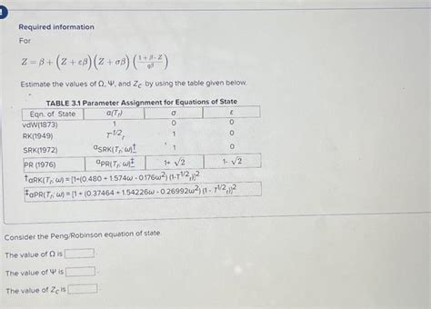 Solved Required information For Z=β+(Z+εβ)(Z+σβ)(qβ1+β−Z) | Chegg.com