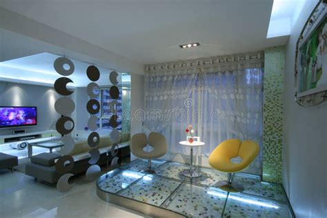 Comfortable rooms stock image. Image of lighting, decoration - 7547593