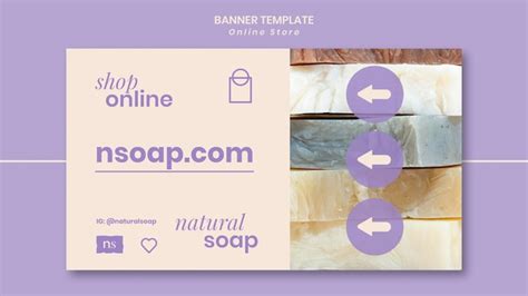 Free Psd Handmade Soap Shop Banner Template