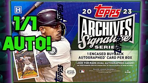 NEW RELEASE 2023 Topps ARCHIVES SIGNATURE Series Active Players Edition