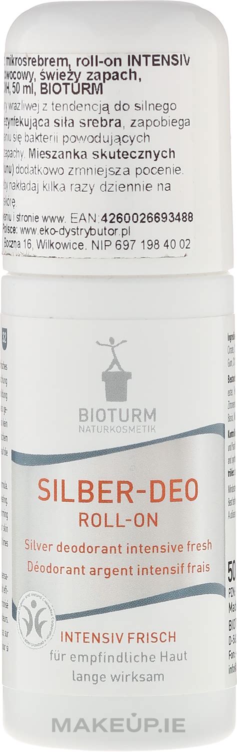 Bioturm Silver Intensiv Fresh Deo Roll On No Roll On