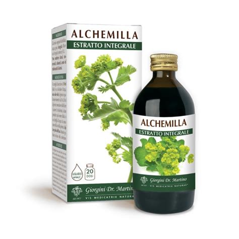 ALCHEMILLA ESTRATTO INTEGRALE 200 Ml Liquido Analcoolico Dr Giorgini