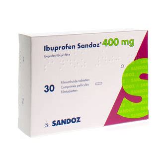 IBUPROFEN SANDOZ 400MG COMP PELL 30X400MG Christophar