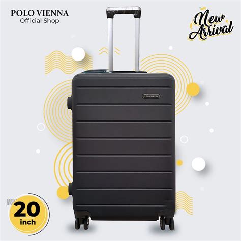 Jual Polo Vienna Koper Kabin 20 Inch ABS Fiber Koper Bagasi Hardcase