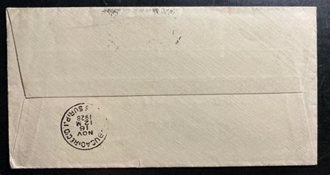 Manila Philippines First Flight Airmail Cover Ffc To Ilocos Asia