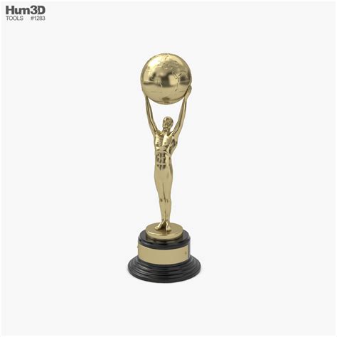World Music Awards Trophy 3D model - Life and Leisure on Hum3D