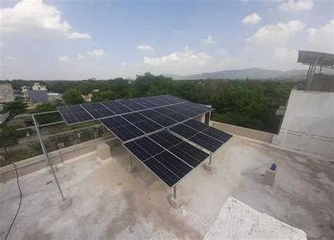 Mounting Structure Grid Tie Rooftop Solar System For Residential Capacity 2 Kw At Rs 40000kw