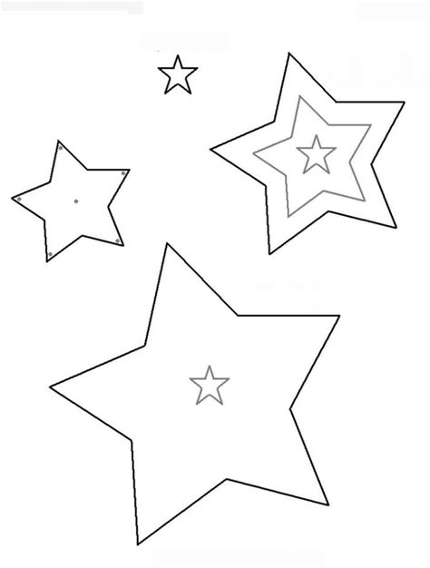 Molde De Estrella Para Imprimir Muchos Moldes Gratis Para