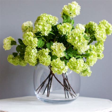 Faux Viburnum Arrangement By Deluxe Blooms