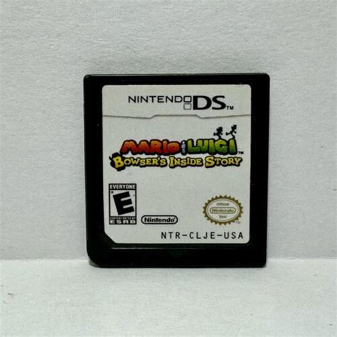 Mario Luigi Bowser S Inside Story Nes Nintendo Ds Game Only