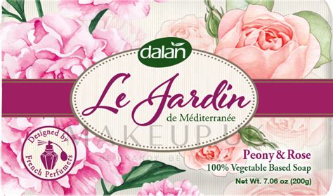 Dalan Le Jardin Peony Rose Soap Dalan Le Jardin Perfumed Toilet