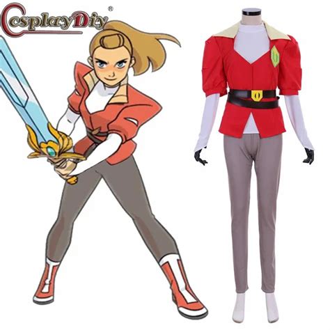 Cosplaydiy She Ra Princess Of Power Cosplay Princess Adora Costume Adult Women Halloween Suits