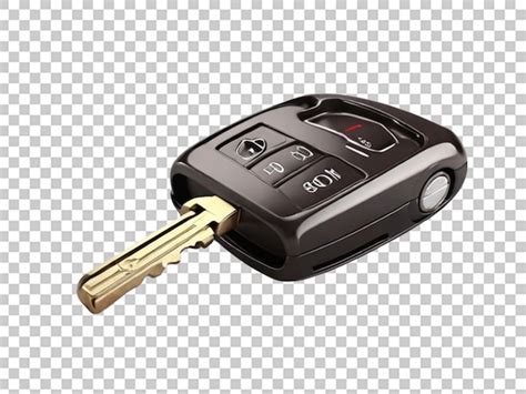 Premium Psd 3d Of Car Key On White Background