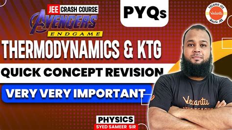 Thermodynamics Ktg Quick Concept Revision Pyqs Very Important