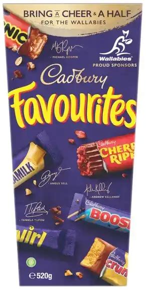 Cadbury Favourites 520g Offer At Kmart