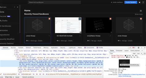 Javascript Codesandbox Thumbnail Configuration Stack Overflow