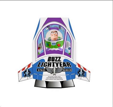 Buzz Lightyear Rocket 421mm X 430mm Wall Sticker Cut To Shape Etsy In