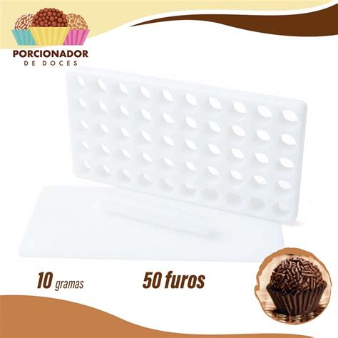 Placa Porcionadora De Doces Brigadeiro Beijinho G Envio J Frete Gr Tis