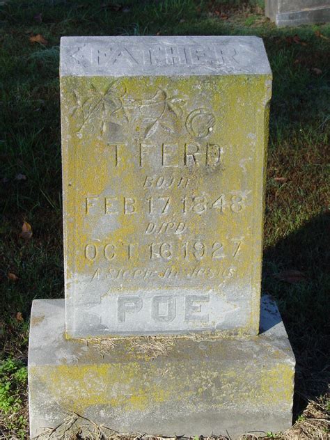 Terry Ferd Poe Find A Grave Memorial