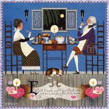 Dining Sweethearts Charles Wysocki Puzzles Jigsaw Game Jigsaw Games