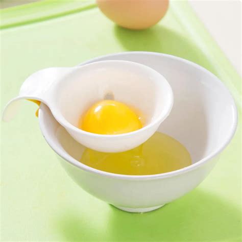 DIY Yolk Separator Egg Tool Yolk White Separator Egg Divider PP Plastic ...