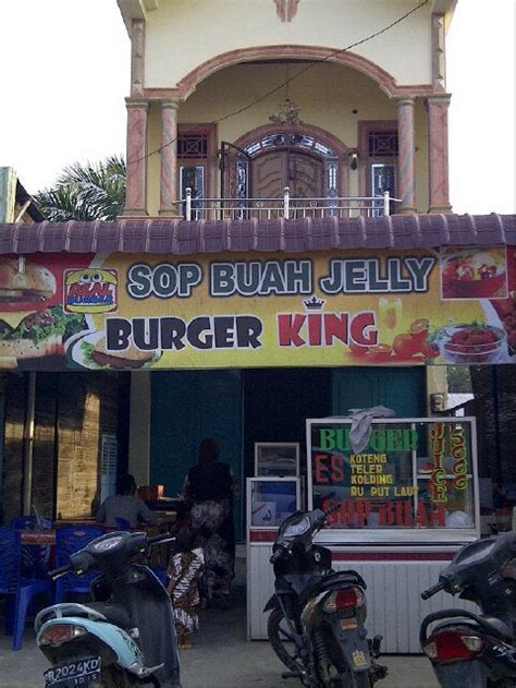 Sop Buah Jelly Burger King Sibuhuan Padang Lawas Terdekat Restoran