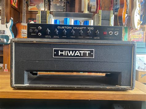 Hiwatt Custom 100 Dr103 1978 Some Neck Guitars